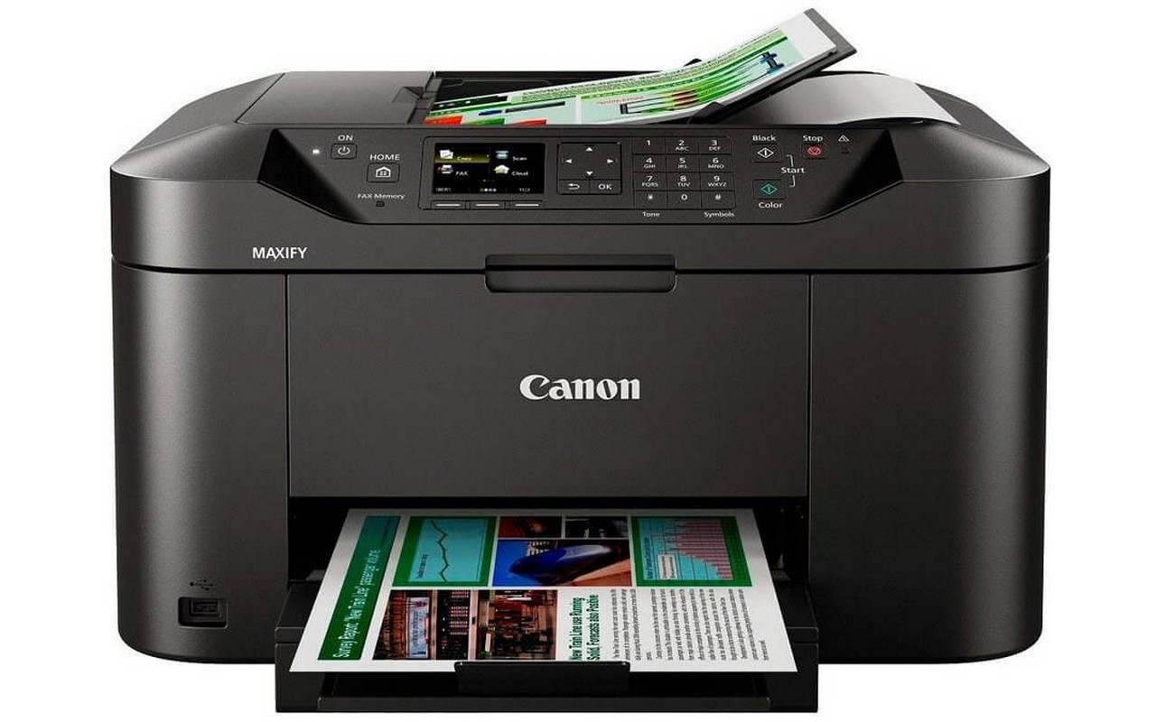 Принтер canon maxify mb2140 как сбросить картридж