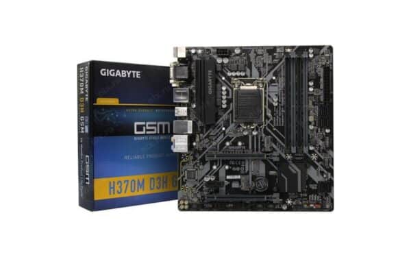 Материнская плата gigabyte h370m ds3h lga 1151v2 intel h370 matx обзор