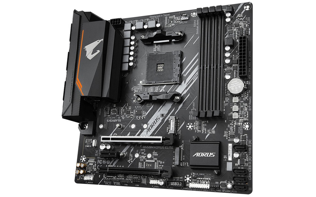 Gigabyte b560m aorus elite горит vga