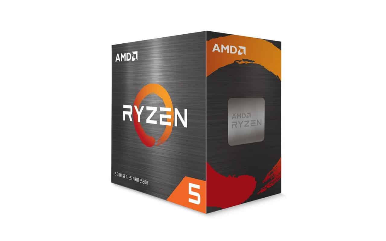 AMD Ryzen 5 5500 - Ryzen 5 5000 Series 6-Core 3.6 GHz Socket AM4 65W None  Integrated Graphics Desktop Processor - 100-100000457BOX 