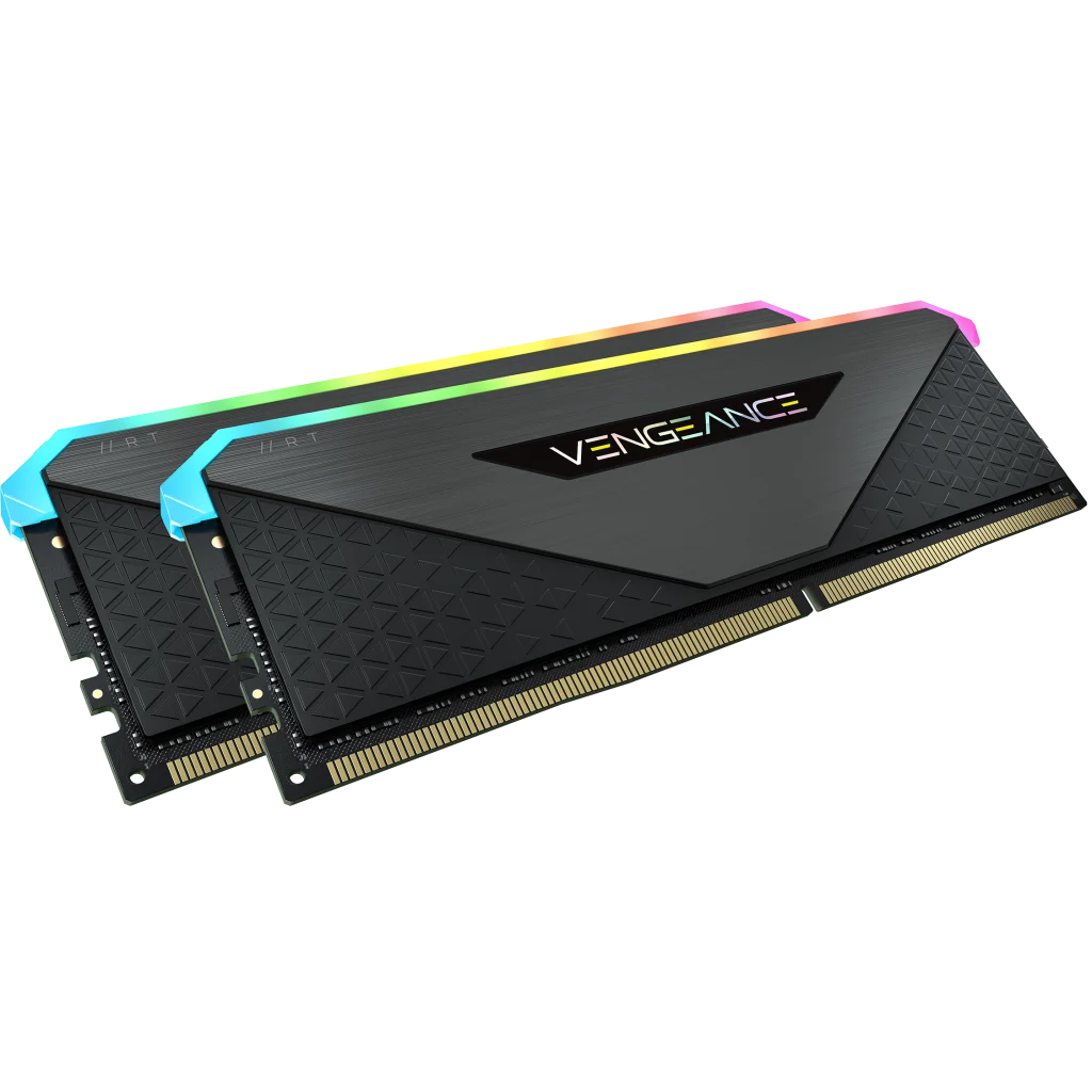 Corsair Vengeance RGB RT 16GB (2 X 8GB) DDR4 DRAM 3200MHz C16 Memory ...